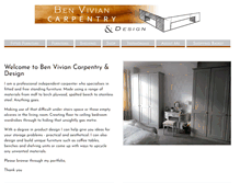 Tablet Screenshot of ben-vivian.co.uk
